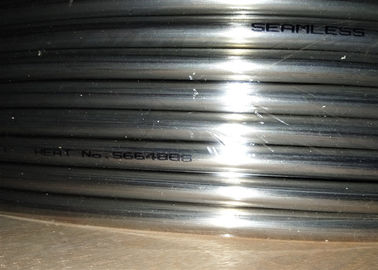 Jasna cewka rurowa ze stali nierdzewnej ASTM 316 316L spawana bez szwu dla przemysłu chemicznego