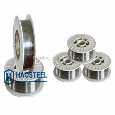Haosteel Niklowo-chromowa stal ERNiCrMo-3 625 drut spawalniczy ISO certyfikat 1000m/szpula jasna matowa powierzchnia cena za kg super drut
