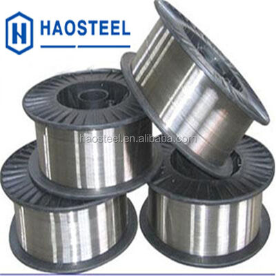 Haosteel Niklowo-chromowa stal ERNiCrMo-3 625 drut spawalniczy ISO certyfikat 1000m/szpula jasna matowa powierzchnia cena za kg super drut