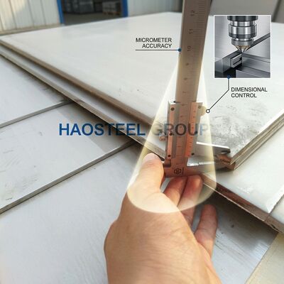 ASTM A240 304 Płyta ze stali nierdzewnej 2B Wykończenie 0,3 mm-100 mm Grubość 1219 x 2438 mm do budownictwa przemysłowego